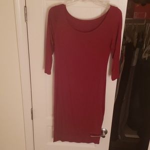 Red Bodycon Mini Dress